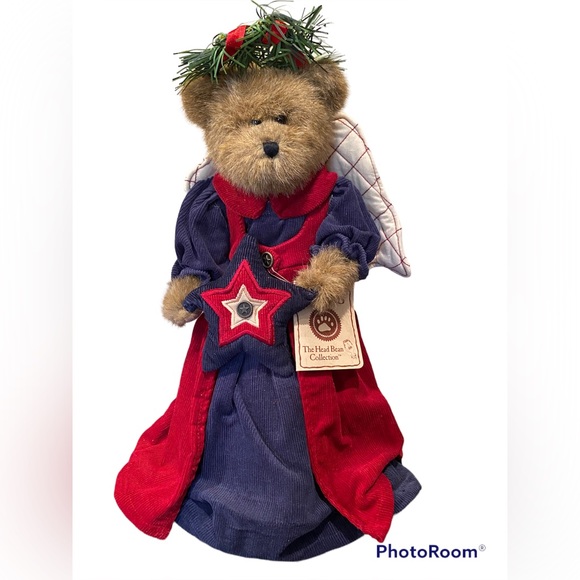 Boyds Bears Holiday Boyds Bear Tree Topper Joella Angelstar Poshmark